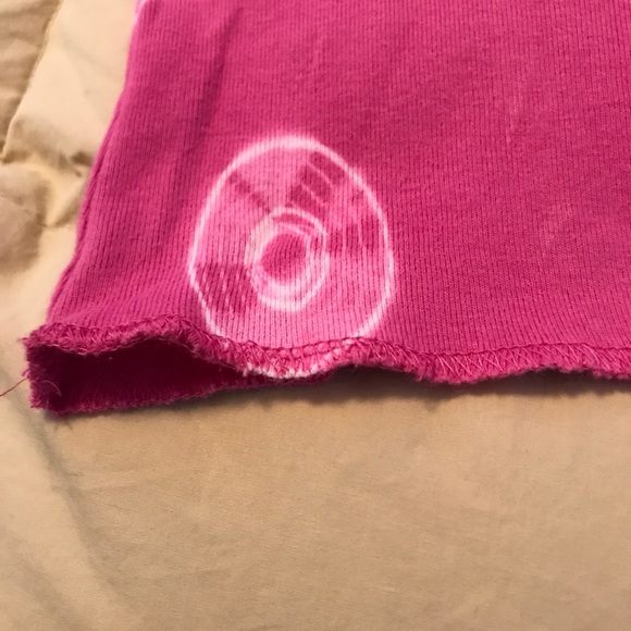 Chipie Girls Bright Pink Graphic Tank Top Size 12 - Picture 6 of 6